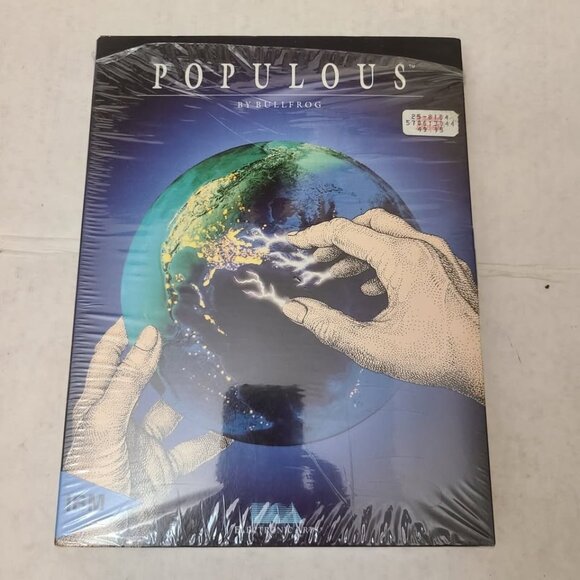 Populous | Electronic Arts, Bullfrog 1989 | BIG BOX PC 3.5" - 5.25" Disks - Picture 2 of 10